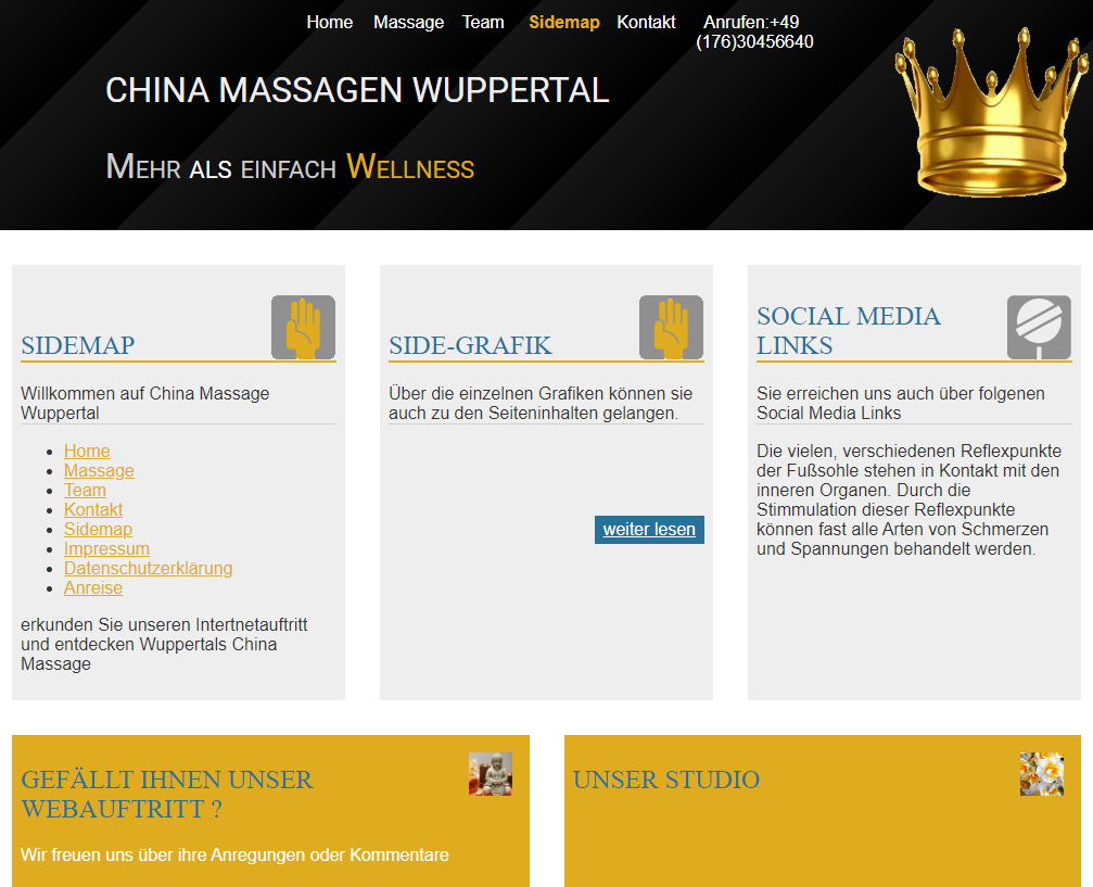 Wuppertal chinesische massage Chinesische